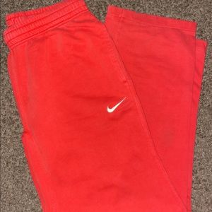 Red Nike Sweats